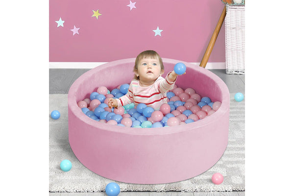 Bopeep Kids Balls Pit Baby Ocean Play Foam Pool Barrier Toy Padding Child Pink