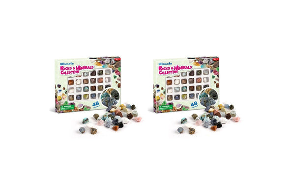 96pc Kaper Kidz Ultimate Rocks & Minerals Collection Kids Childrens Toy 6Y+