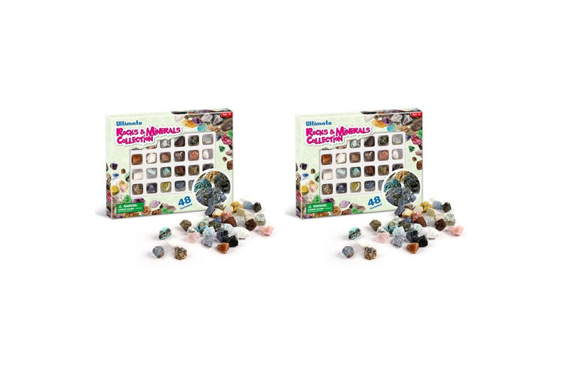 96pc Kaper Kidz Ultimate Rocks & Minerals Collection Kids Childrens Toy 6Y+