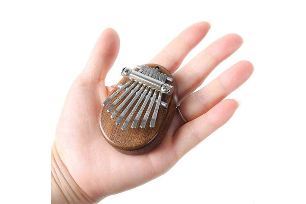 8 Key Mini Finger Thumb Piano - Round