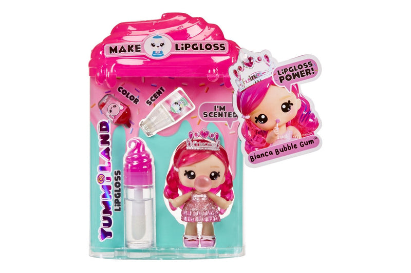 Yummiland: Mini Doll & Lipgloss (Bubblegum)