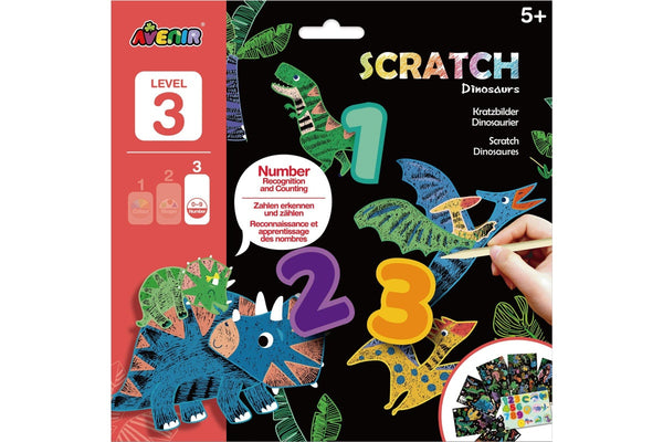 Avenir: Scratch Dinosaurs Level 3