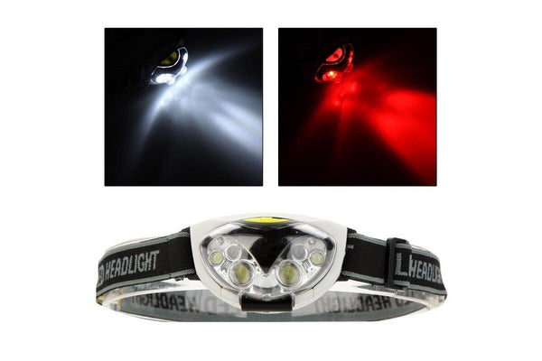 6 Led 1200 Lumens Outdoor Water Resistant Headlight Head Torches