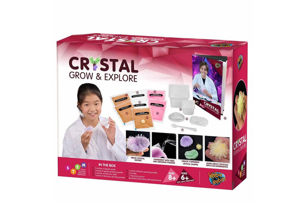 Heebie Jeebies Crystal Grow & Explore Science Experiment Kids STEM Toy Kit 8+