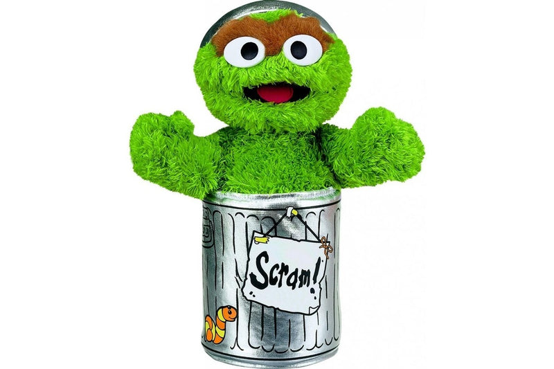 Sesame Street - Soft Toy Small Oscar The Grouch