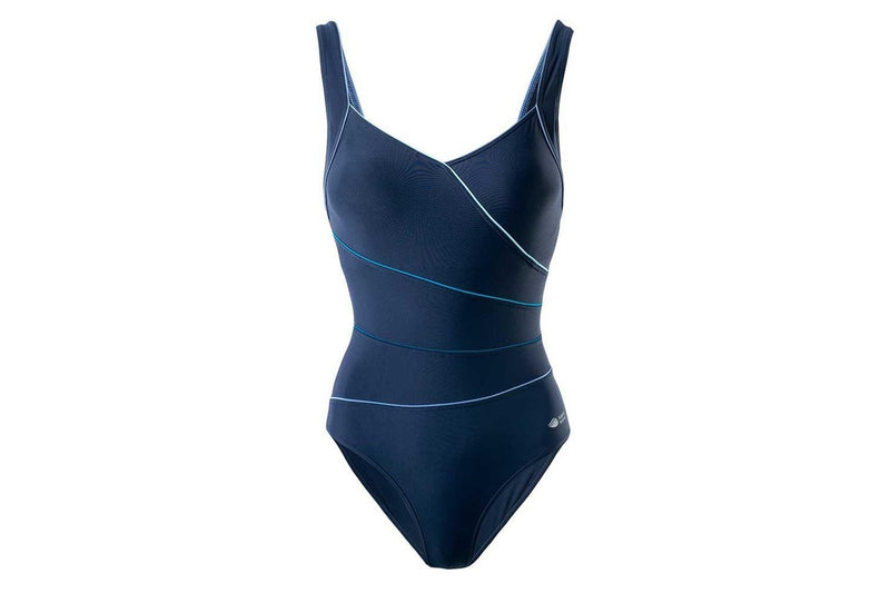 Aquawave Womens/Ladies Tristina One Piece Swimsuit (Blueberry/Bluestone) (S)