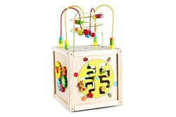 Classic World Multi Activity Cube Wooden Toys