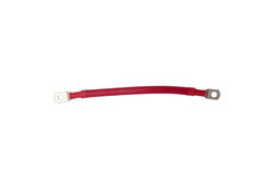 0.2m 1AWG Connector Cable Red with M8 Lug and M10 Lug Superior Corrosion Resistance Inverter Car RV Marine