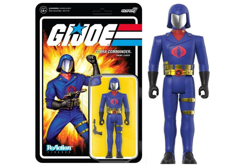 G.I. Joe: Cobra Commander (Toy Colors) - ReAction Figure