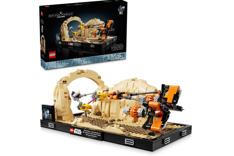 LEGO Star Wars: Mos Espa Podrace Diorama - (75380)