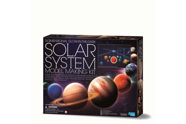 4M Solar System Mobile Kit Planets Bedroom Decor Kids Toddler Activity Toy L 8y+