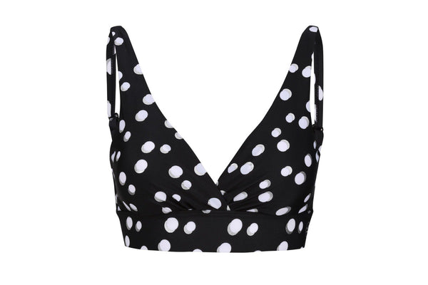 Regatta Womens/Ladies Paloma Polka Dot Bikini Top (Black/White) (18 UK)