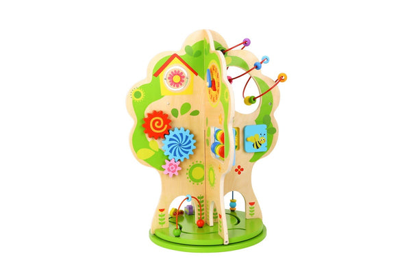 Tooky Toys Interactive Children's Kids Toddlers Activity Tree w Mazes Gears 24m+