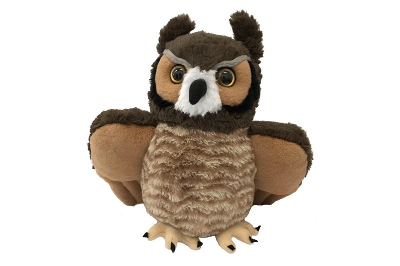 Wild Republic: Great Horned Owl - 12" Cuddlekins Plush