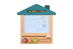 Kiko & gg Oekaki House Wooden Drawing Board w Pen Kids Children 3y+ Toy Car