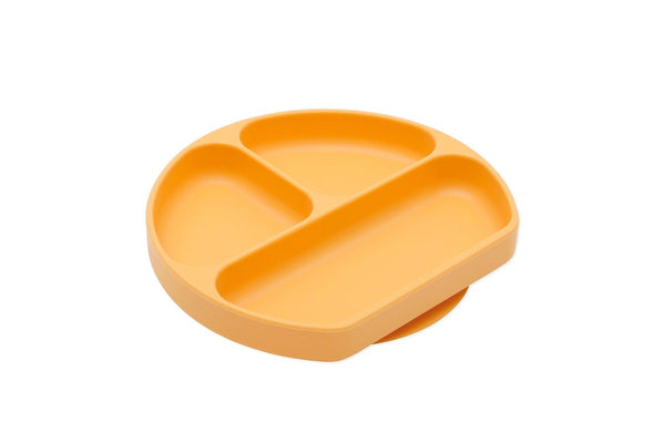 Bumkins: Silicone Grip Dish - Tangerine