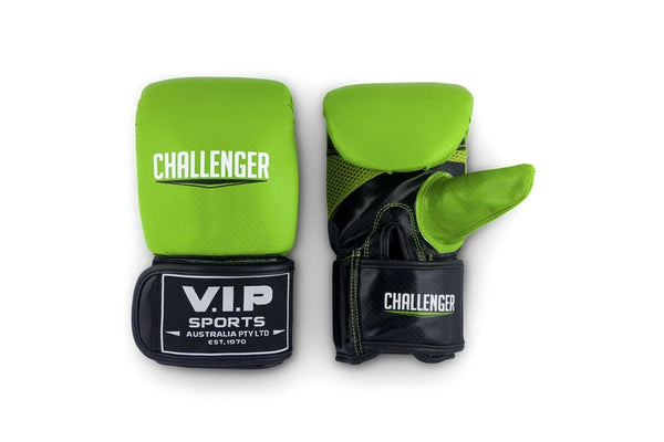 1Pr VIP Sports Fitness Workout Training Punching Bag Mitt Green Black