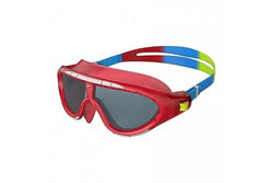 Speedo Childrens/Kids Rift Smoke Biofuse Swimming Goggles (Lava Red/Japan Blue/Green) (One Size)