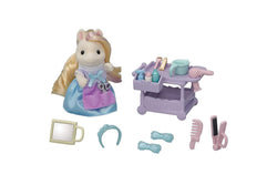 Sylvanian Families Kids Toddler Toy Pony Doll Hair Stylist Set w Accessories 3y+