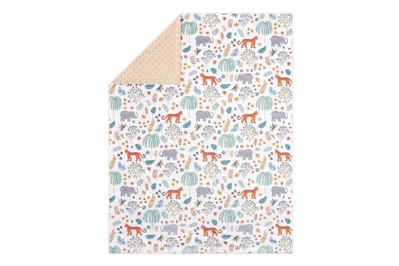 The Peanutshell Safari Boho 76x101cm Baby Infant Blanket 220GSM Home Bedding