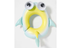 Sunnylife: Kids Tube Pool Ring - Salty The Shark Multi