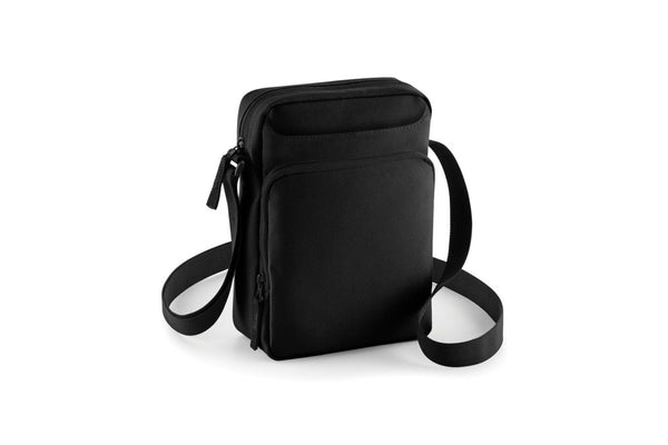 Bagbase Across Shoulder Strap Cross Body Bag (Black) (One Size)