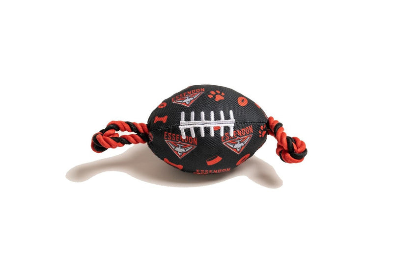 The Stubby Club Essendon Bombers AFL Themed Durable Dog Cat Pet Play Chew Toy