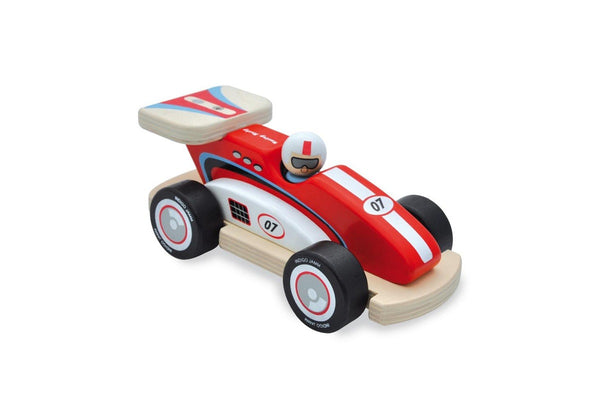 Indigo Jamm 20cm Rocky Racer Kids Children Wooden Toy Vehicle Racing Car 18m+