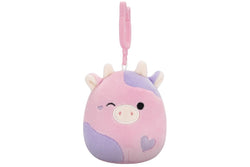 Squishmallows: Patty the Cow - 3.5" Clip-On Plush