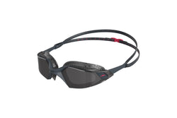 Speedo Unisex Adult Aquapulse Pro Smoke Swimming Goggles (Grey/Red) (One Size)