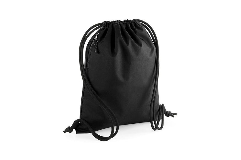 BagBase Unisex Recycled Gymsac (Black) (One Size)