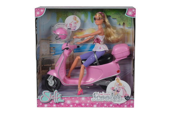 Simba Steffi Love Chic City Scooter Doll Playset Kids Imaginative Play Toy 3+