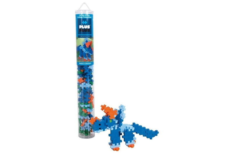 Plus-Plus: Triceratops Tube (100pc)