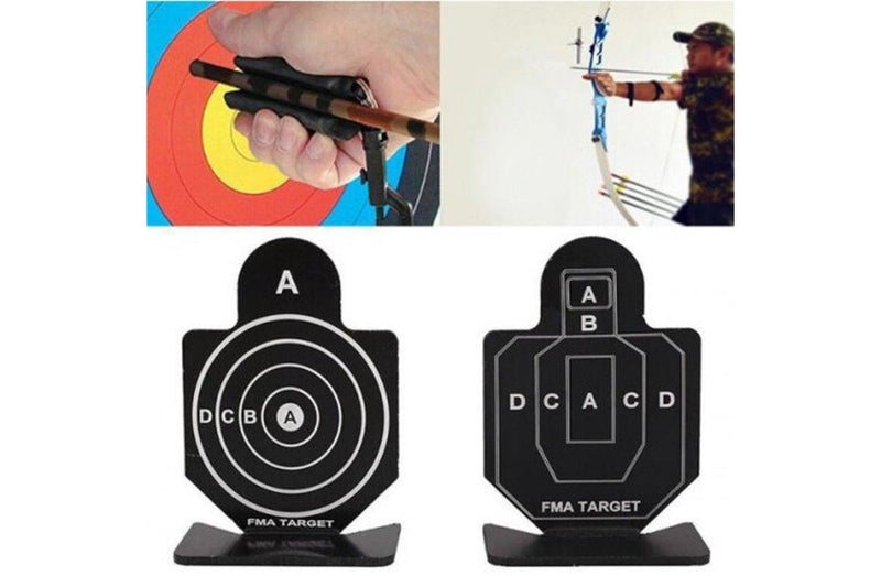 Circular Pattern Metal Practice Target Shooting Black Other Hunting