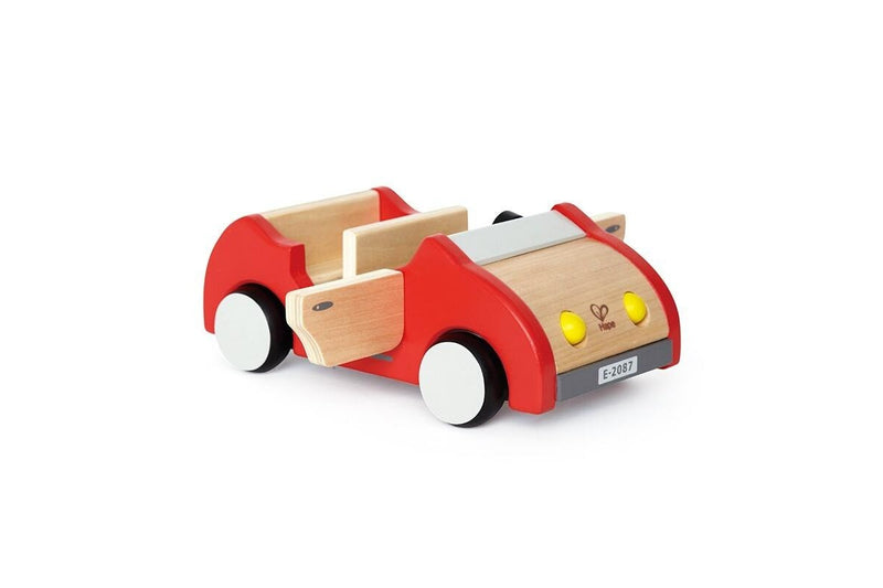 Hape Family Car Imaginative Kids Toddler Wooden Vehicle Play Activity Toy 3+