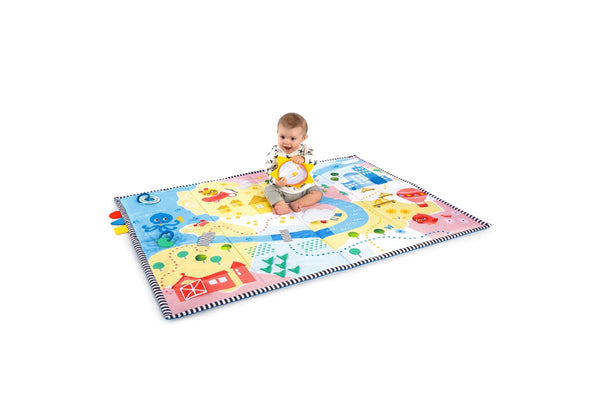 Baby Einstein - Sea & City Sensory Playscape Plush Activity Mat