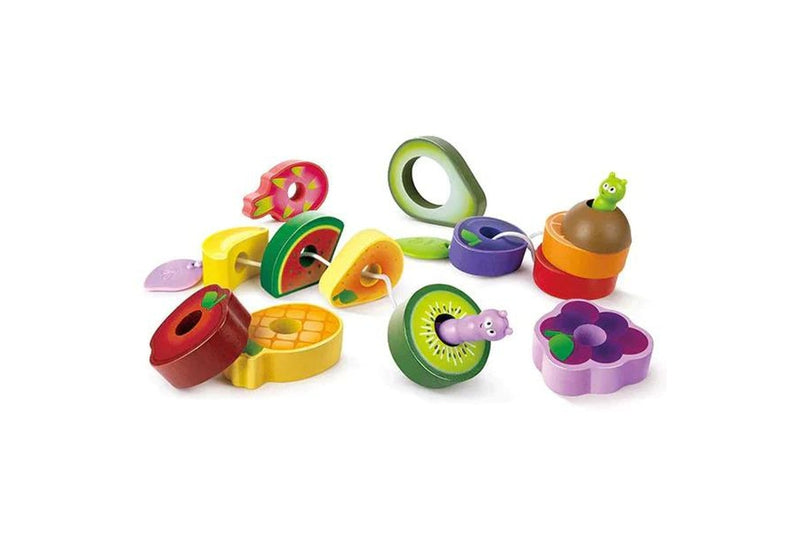 Hape: Caterpillar Fruit Feast - Wooden Set