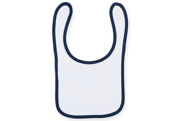 Larkwood Toddler Bib (White/Navy) (One Size)