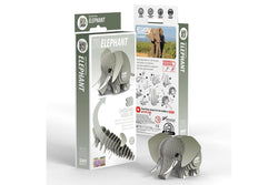 Eugy: Elephant - 3D Cardboard Model