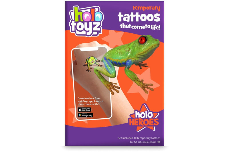 HoloToyz: AR Temporary Tattoos - Holo Heroes