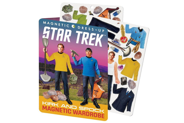 Unemployed Philosophers Guild 27cm Star Trek Kids Magnetic Dress Up Fun Toy