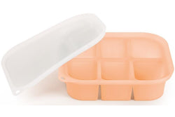 Haakaa: Easy-Freeze Tray - Blush (6 Compartments)