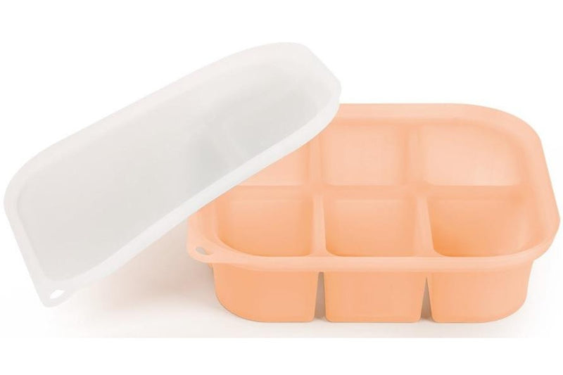 Haakaa: Easy-Freeze Tray - Blush (6 Compartments)