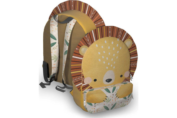 Sassi: A4 Junior Recycled Backpack - Chompy the Lion