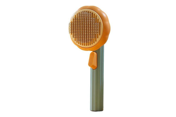 Pumpkin Pet Brush - Orange