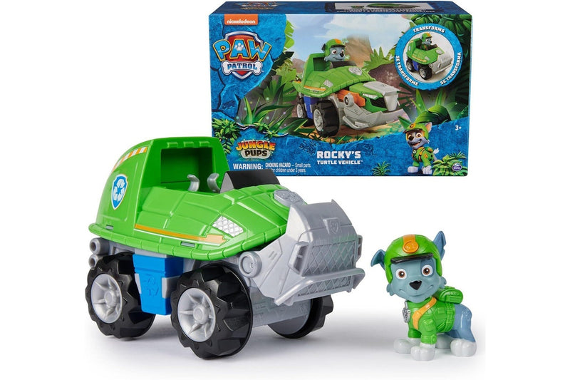 Paw Patrol: Jungle Pups - Rocky's Turtle Vehicle