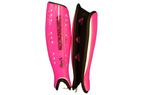 Kookaburra Viper Field Hockey Shinguards Protection Pair Pink Size Xsmall