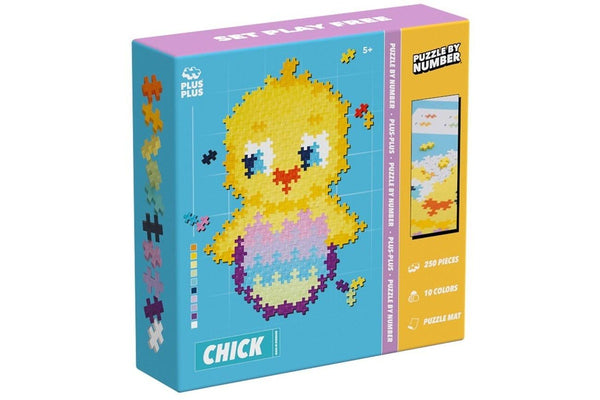 Plus-Plus: Puzzle By Number Chick (250pc)