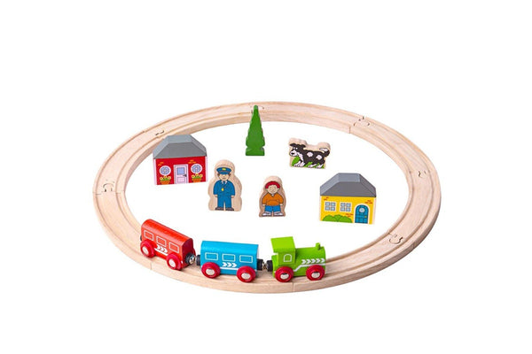 Bigjigs Rail My First Train Kids Children Fun Interactive Wooden Toy Set 3y+