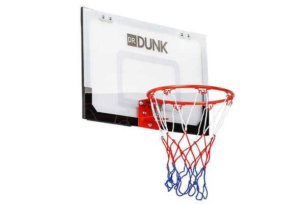 Dr.Dunk Indoor Mini Basketball Hoop Ring Backboard Kit Door Mounted Mount Kid Set